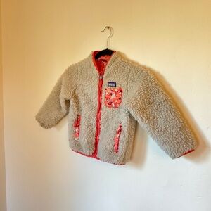 Patagonia Toddler Retro-X Fleece Jacket, Sz 4T